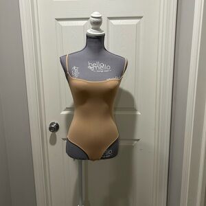 Elegant Tan Bodysuit
